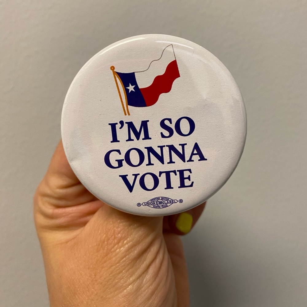 Vote Texas Pin 🗳